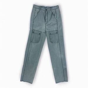 Vintage 80s Graffiti Olive Drab Cargo Pocket Pants – Size 32